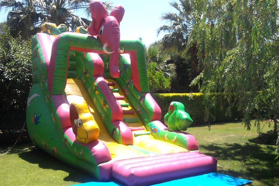 Inflatable Elephant Slide 