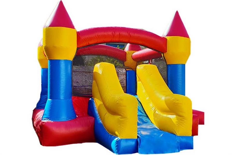 Inflatable Castle with Slide by airgame