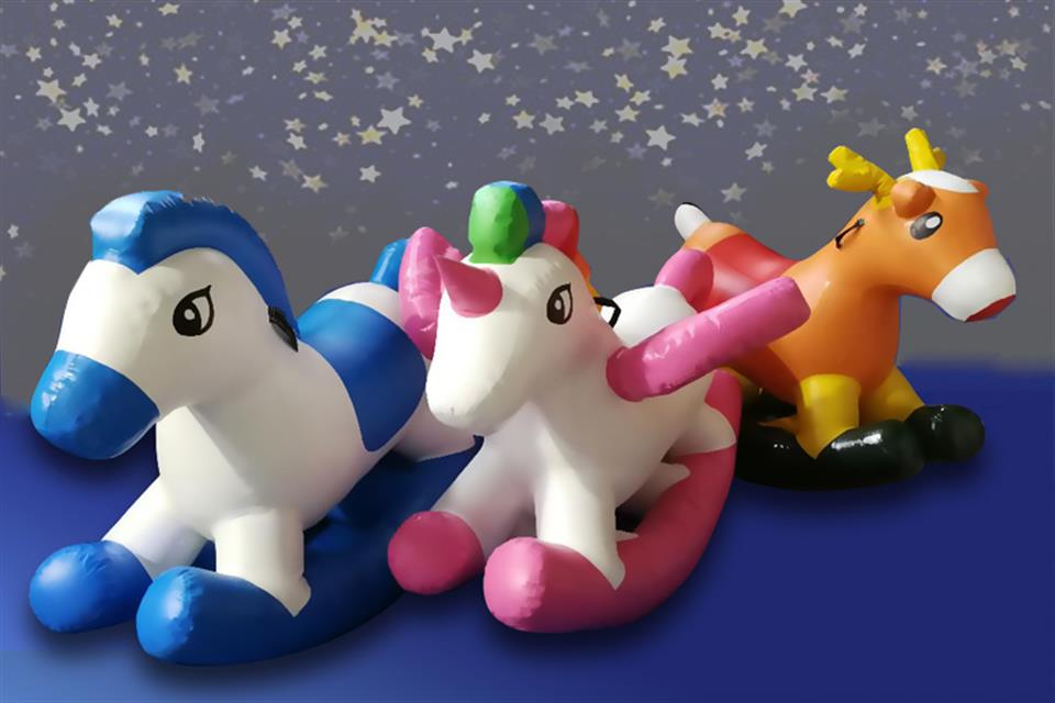Inflatable unicorns by airgame