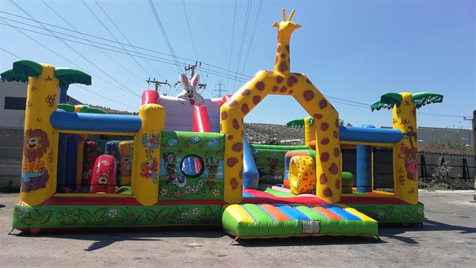 Huge  Inflatable Playground ZOO (used)