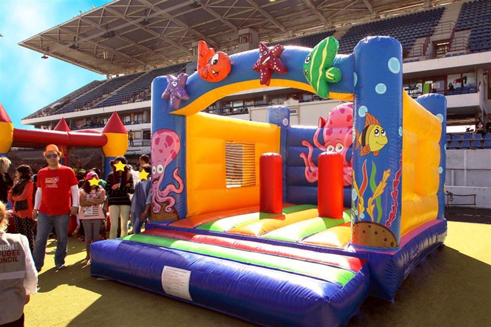 Inflatable Bouncer Sea Life by Air Game