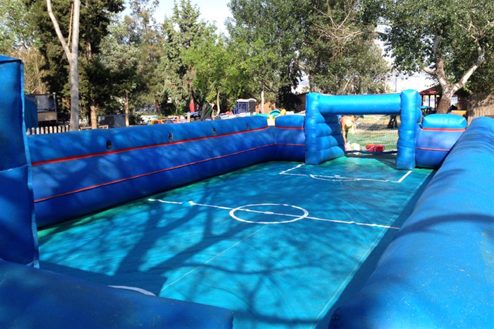 Inflatable football field by airgame