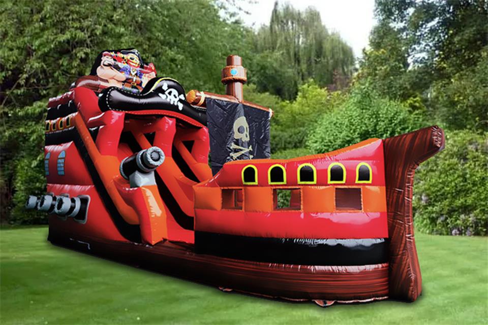 Πειρατική Γαλέρα (T.02) γιγάντια φουσκωτή τσουλήθρα