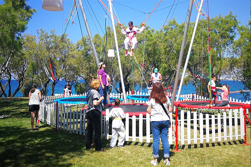 Bungee Trampoline 4persons by airgame